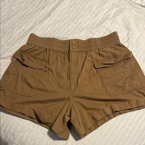 Abercrombie & Fitch Tan Women's Cargo Shorts